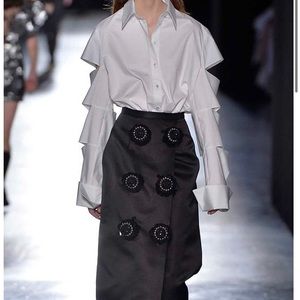 Christopher Kane Slash Shirt NWT